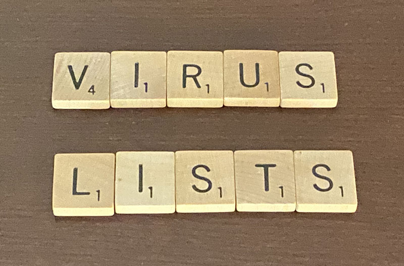 Virus Lists
